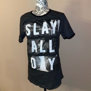 Slay all day graphic top